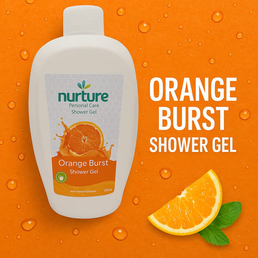 Orange Burst shower gel